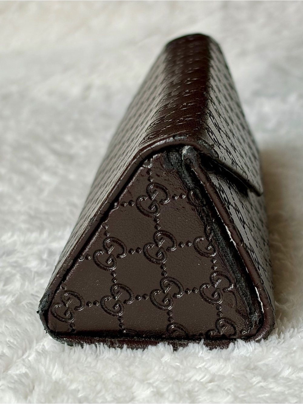 Authentic Gucci foldable leather eyeglass case - Picture 6 of 16